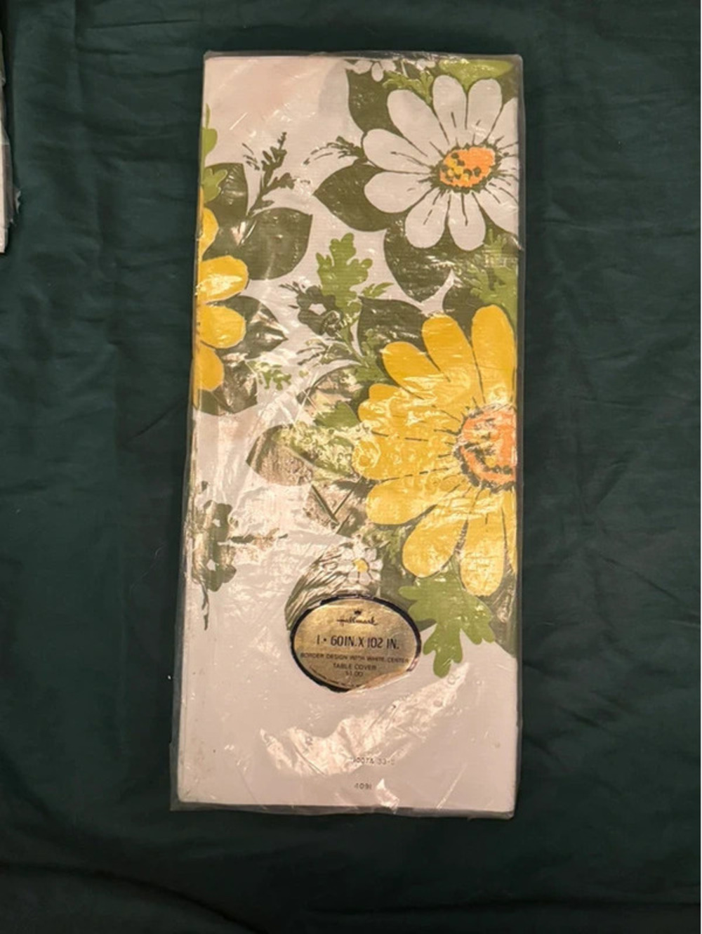 Vintage New Old Stock tablecloth